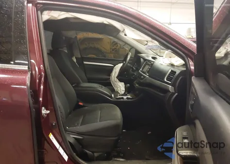 2015 Toyota Highlander Le V6 from USA, damaged, VIN 5TDBKRFH2FS122966